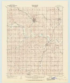 1905 Chandler, OK - Oklahoma - USGS Topographic Map