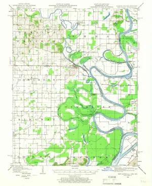 1905 New Haven, IL - Illinois - USGS Topographic Map