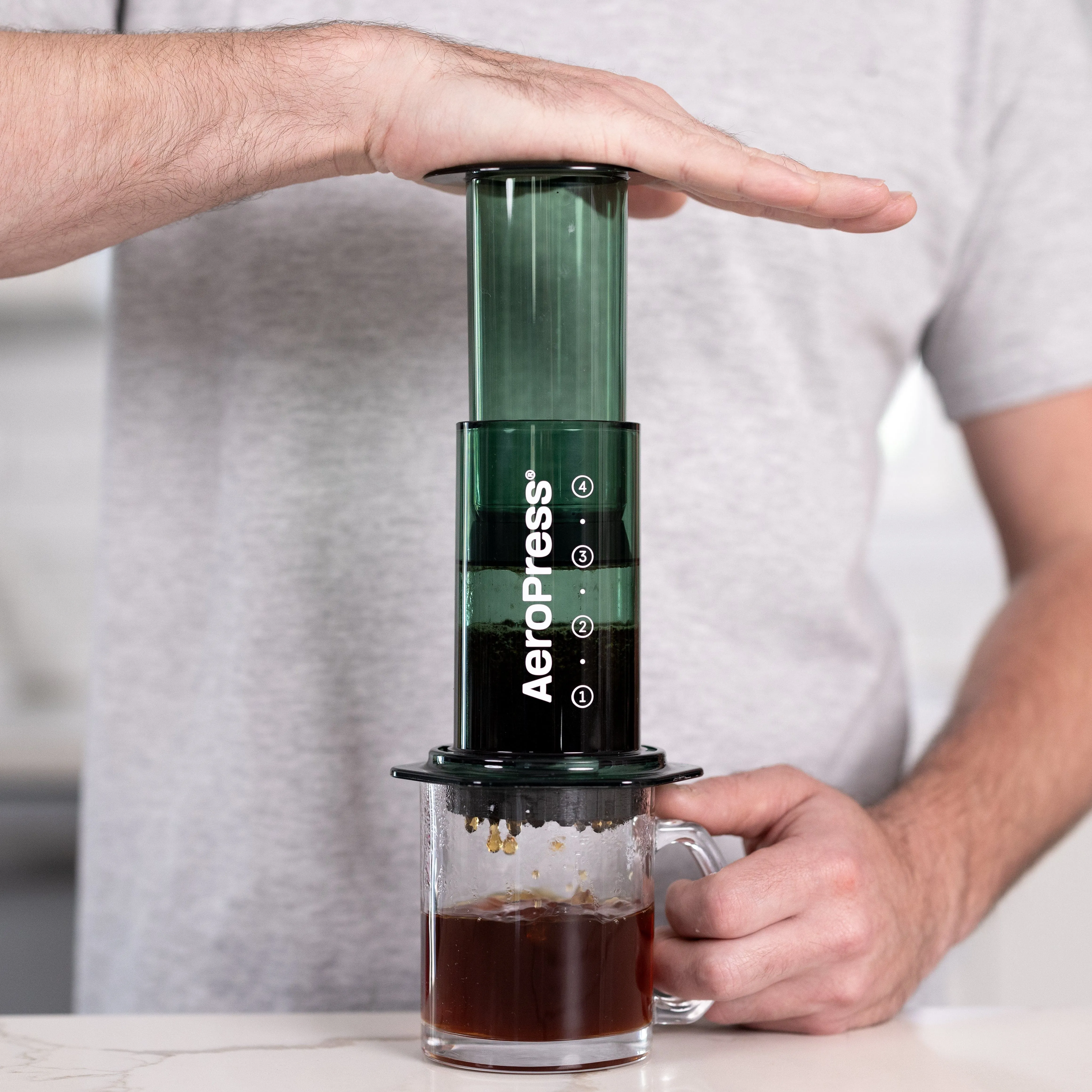 Aeropress Green Travel brewer / Coffee Maker