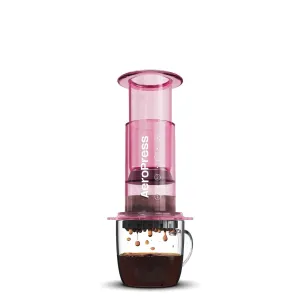 Aeropress Pink Travel brewer / Coffee Maker