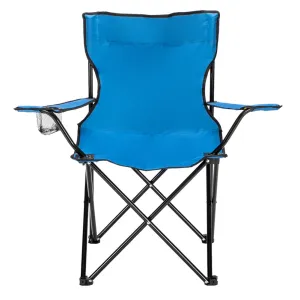 ALICIAN Camping Chair Small Simple Foldable Chair 80x50x50 Blue