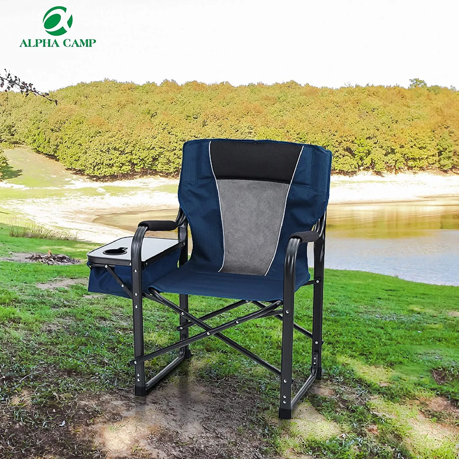 ALPHA CAMP Foldable Director’s Chair Best Camping Chair