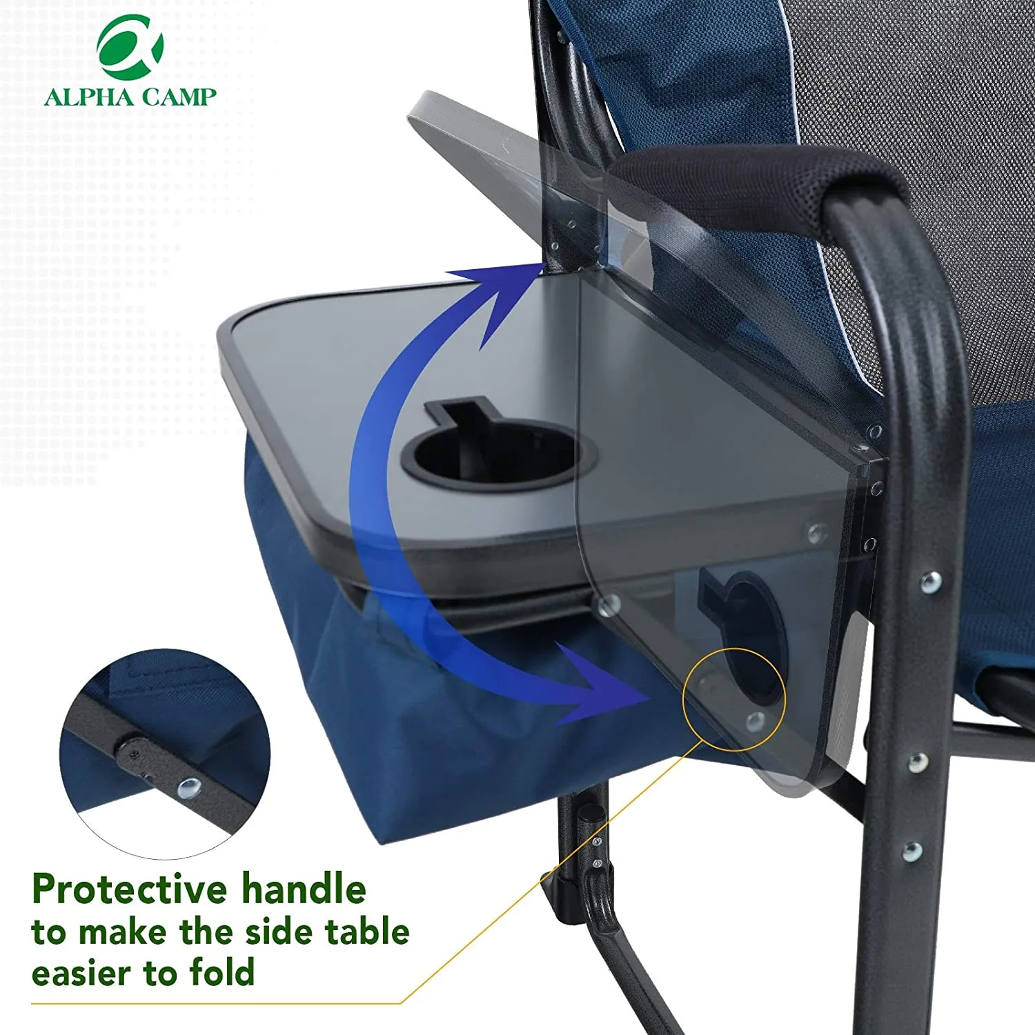 ALPHA CAMP Foldable Director’s Chair Best Camping Chair