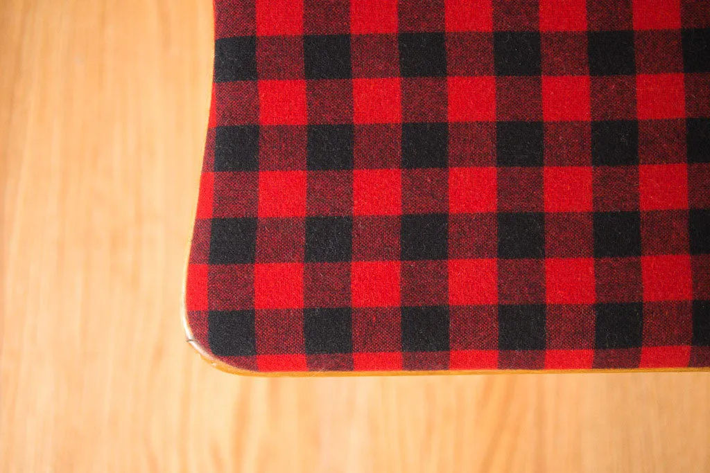 Buffalo Plaid Folding Chairs