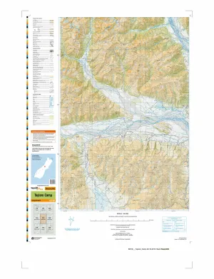 BW19 - Taylors Camp Topo50 map