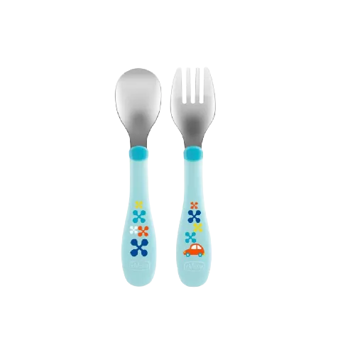 Chicco Metal Cutlery (18m )