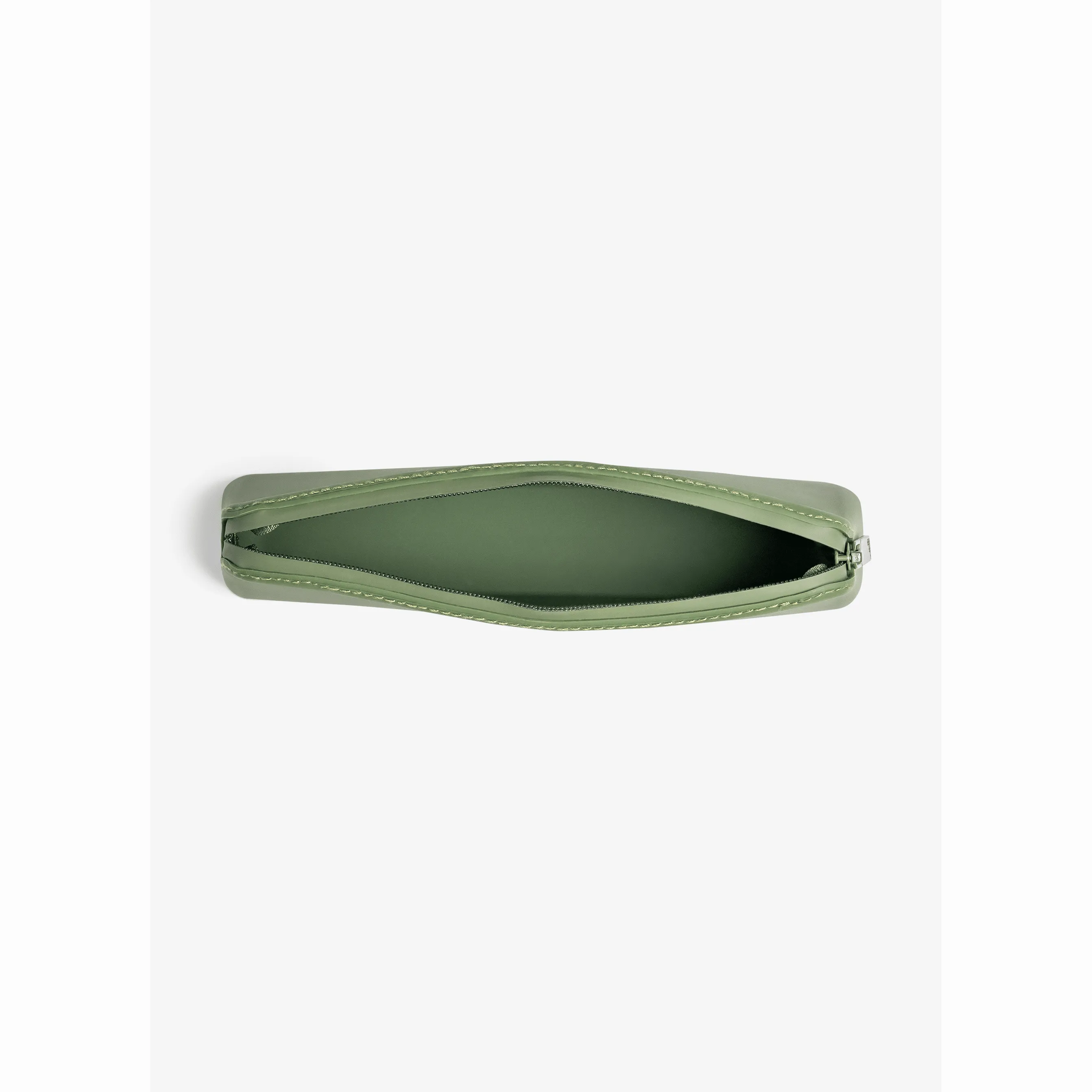 Citron Stainless Steel Cutlery with Pouch - Green