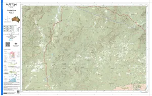 Clarke River E5513 AUSTopo 1:250,000 Map