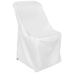 Contemporary LIFETIME folding chair Cover - White