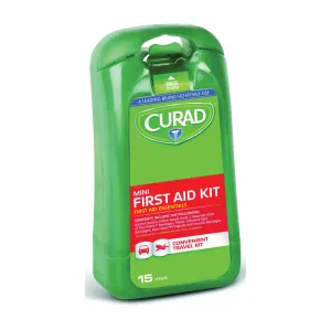 CURAD CURMINIFAKRB Latex-Free Mini First Aid Kit