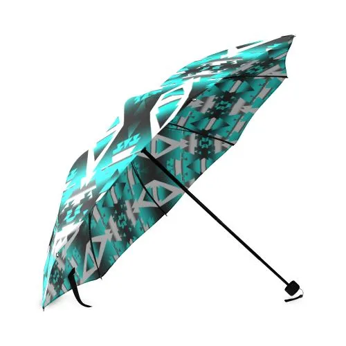 Deep Lake Winter Camp Foldable Umbrella