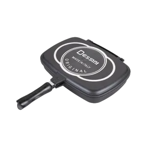 DESSINI NON STICK DOUBLE SIDED PRESSURE GRILL PAN 36CM