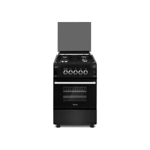 Ferre 4 Gas Burner Gas Oven - Black