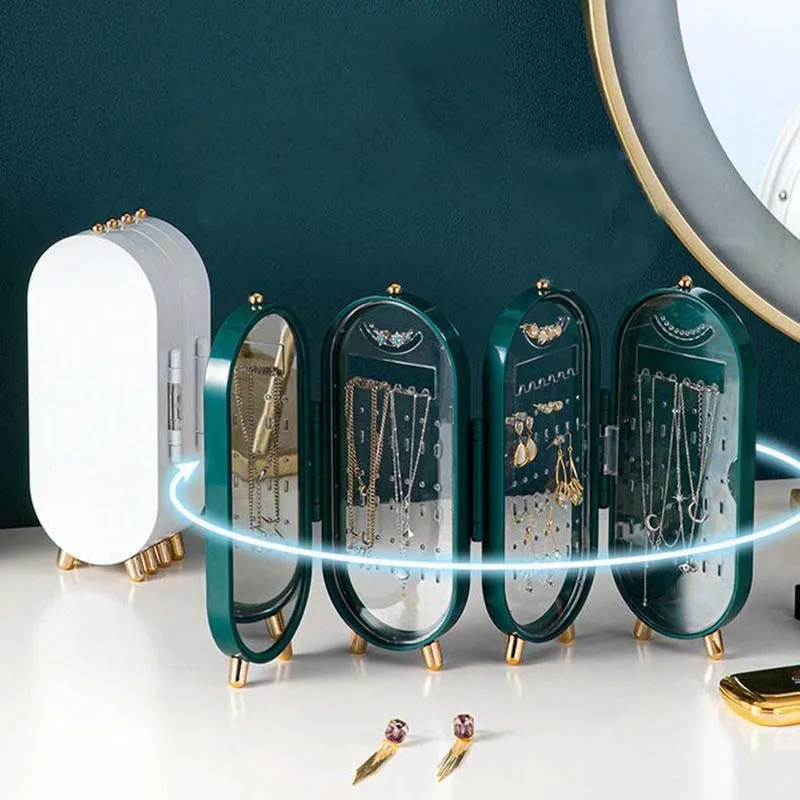 Foldable Jewelry Storage Display Stand