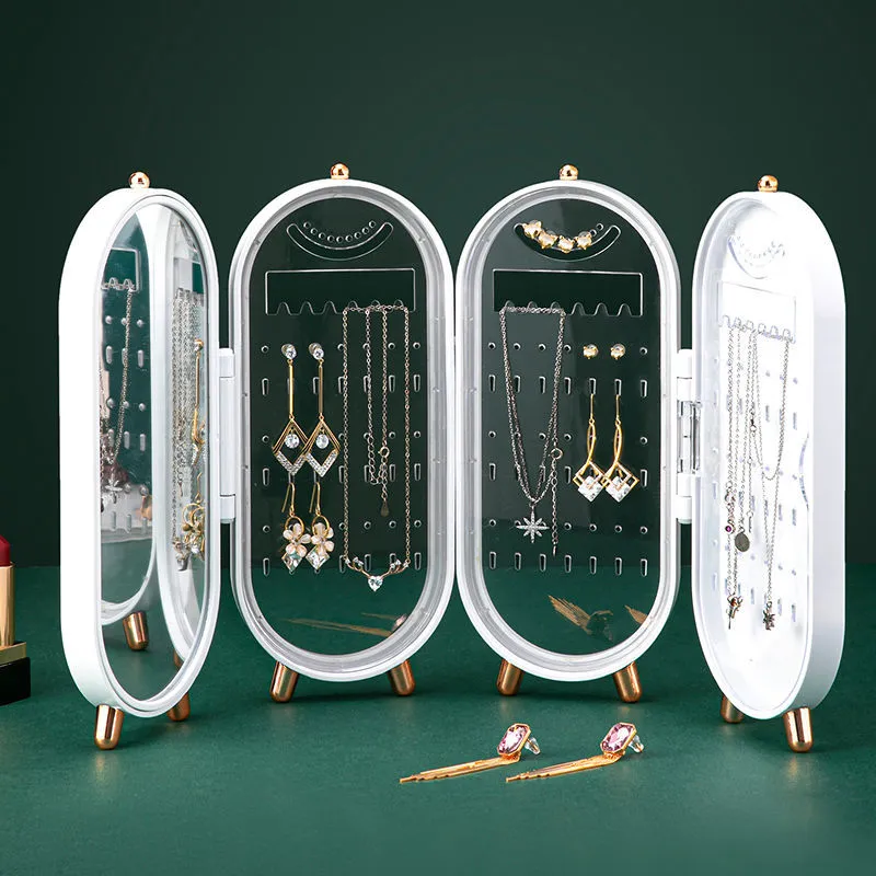 Foldable Jewelry Storage Display Stand