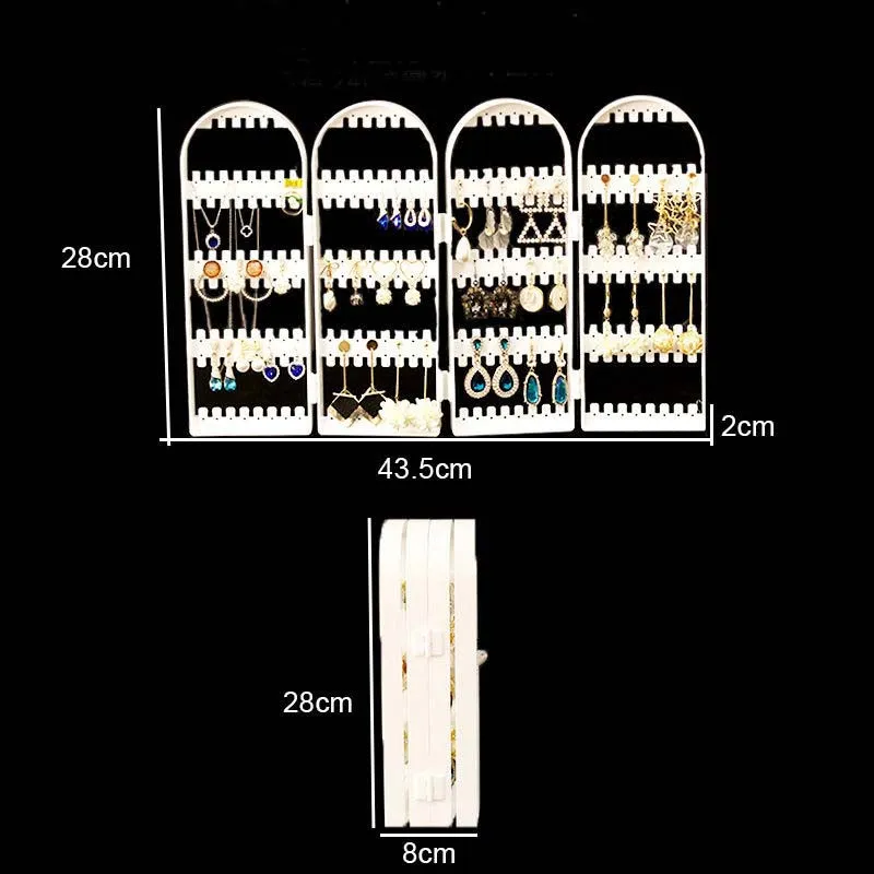 Foldable Jewelry Storage Display Stand