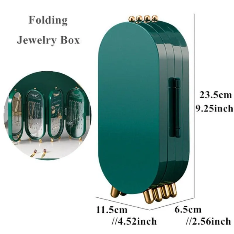 Foldable Jewelry Storage Display Stand