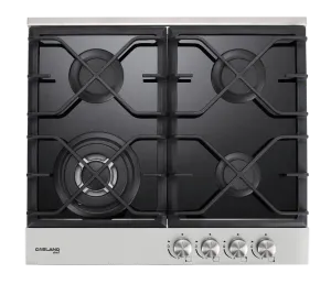 GaslandChef 24" LPG/Natural Gas Tempered Glass Cooktop - Black