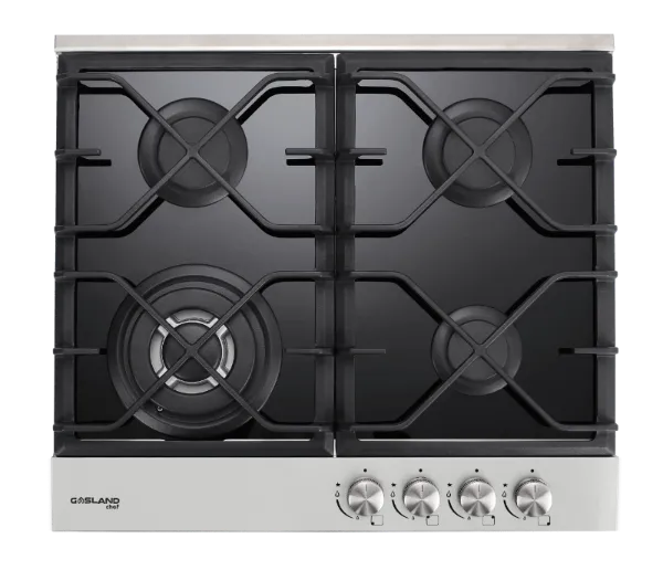 GaslandChef 24" LPG/Natural Gas Tempered Glass Cooktop - Black