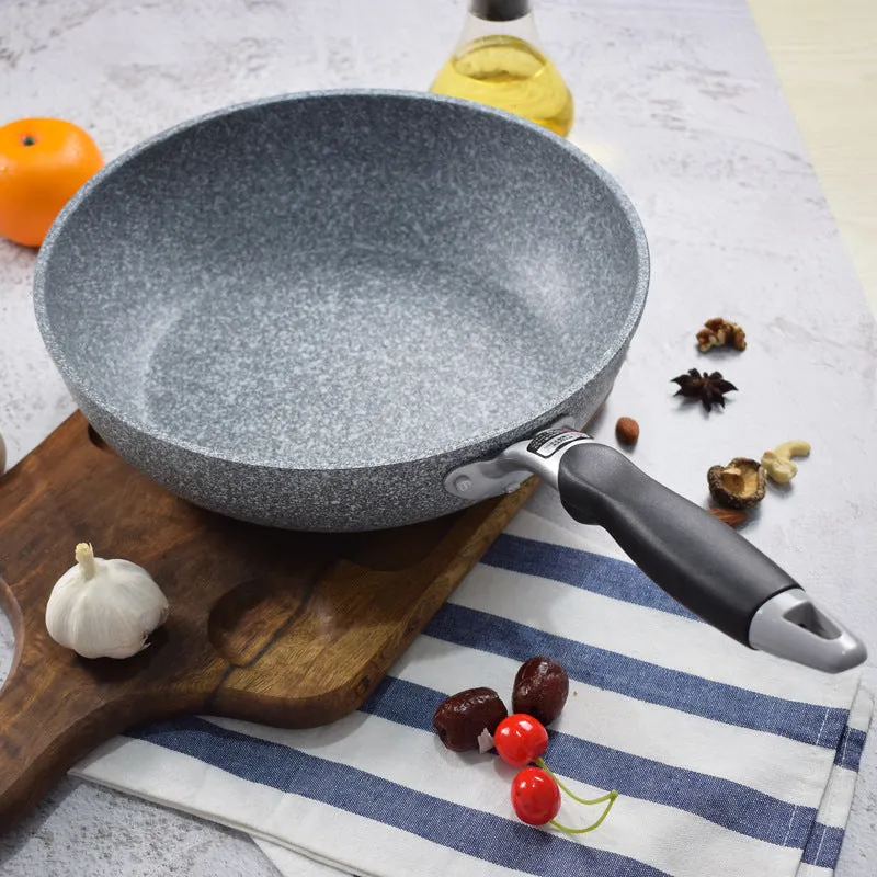 Japanese Maifan Stone Wok Non-Stick Pan Large Deep Frying