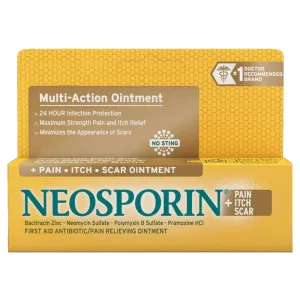 Johnson & Johnson NEOSPORIN® Plus Pain Itch Scar Antibiotic Ointment, 1 oz