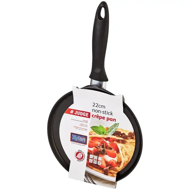 Judge 22cm Non-Stick Crepe (Non Induction) Pan