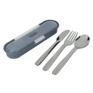 KitchenCraft Built Cutlery Set with Case Stainless Steel