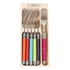 Laguiole André Verdier Set of 6 Forks