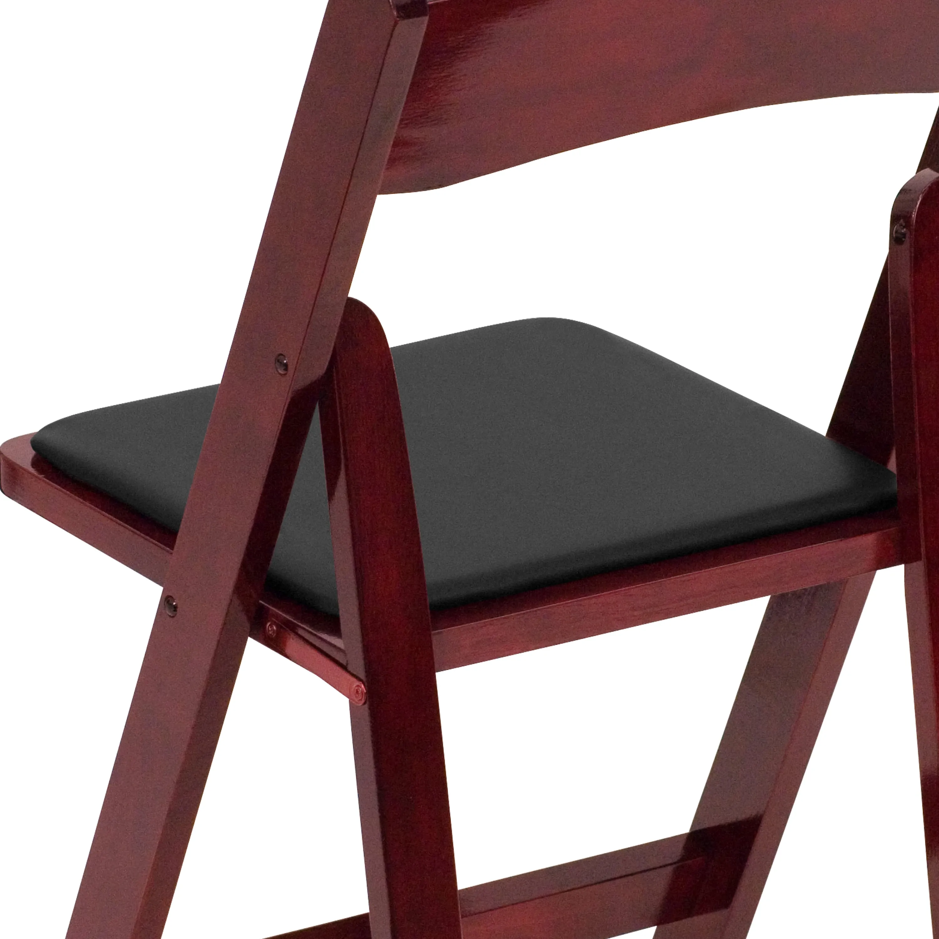 Mahogany Wood Folding Chair 2-XF-2903-MAH-WOOD-GG