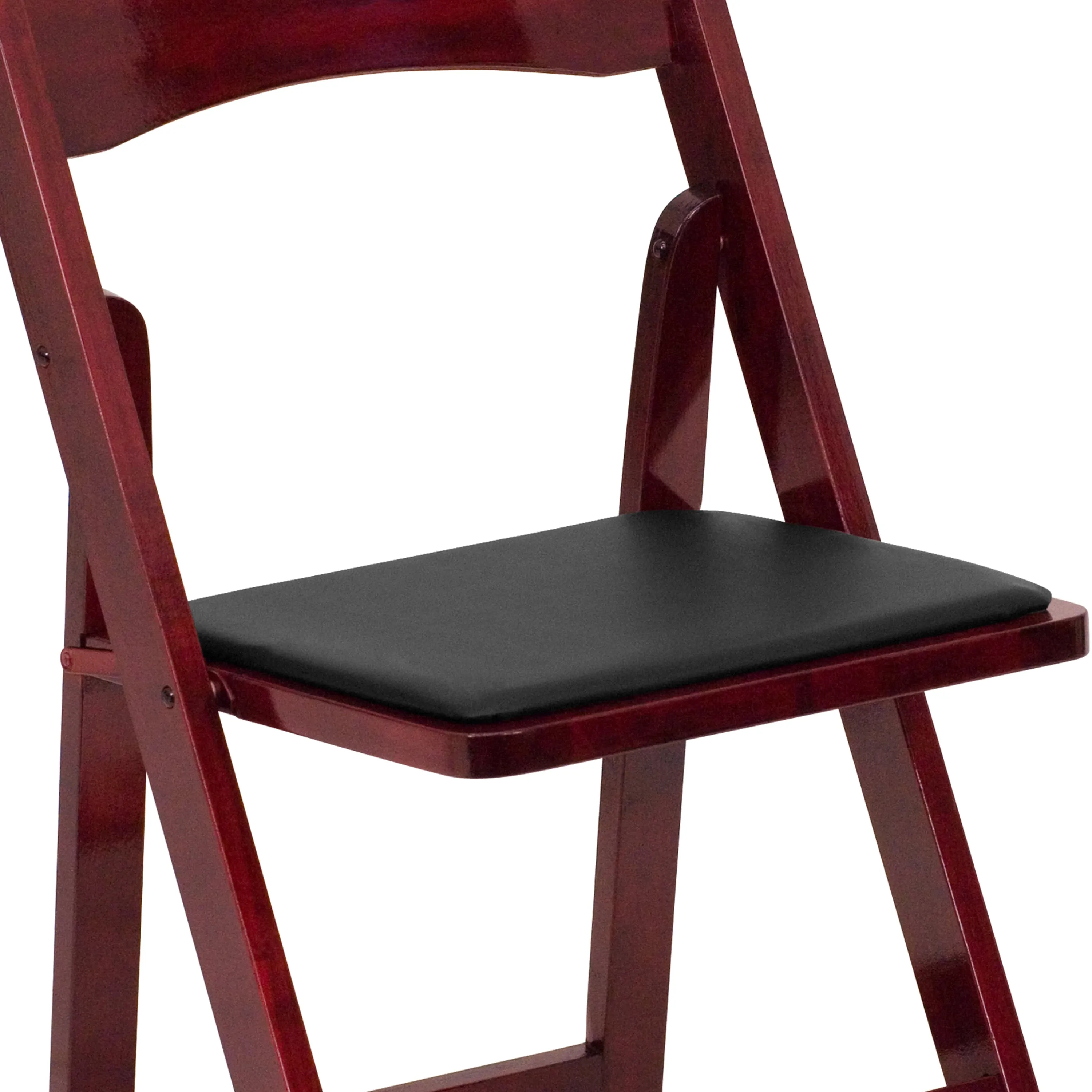 Mahogany Wood Folding Chair 2-XF-2903-MAH-WOOD-GG