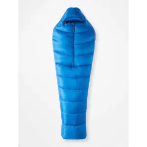 Marmot Men's Bantamweight 15 Center Zipper Long Sleeping Bag - Dark Azure/Clear Blue