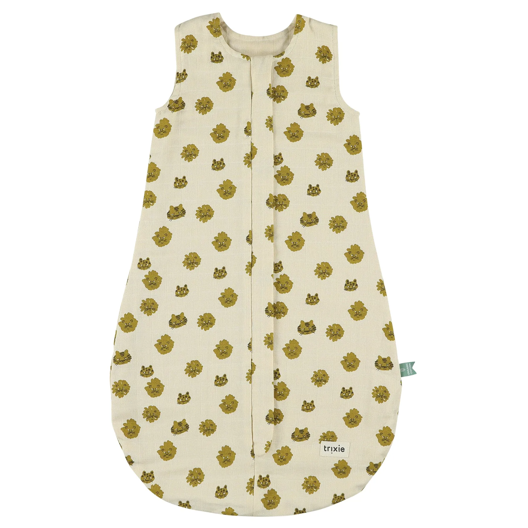 Muslin summer sleeping bag | 70cm - Lucky Leopard