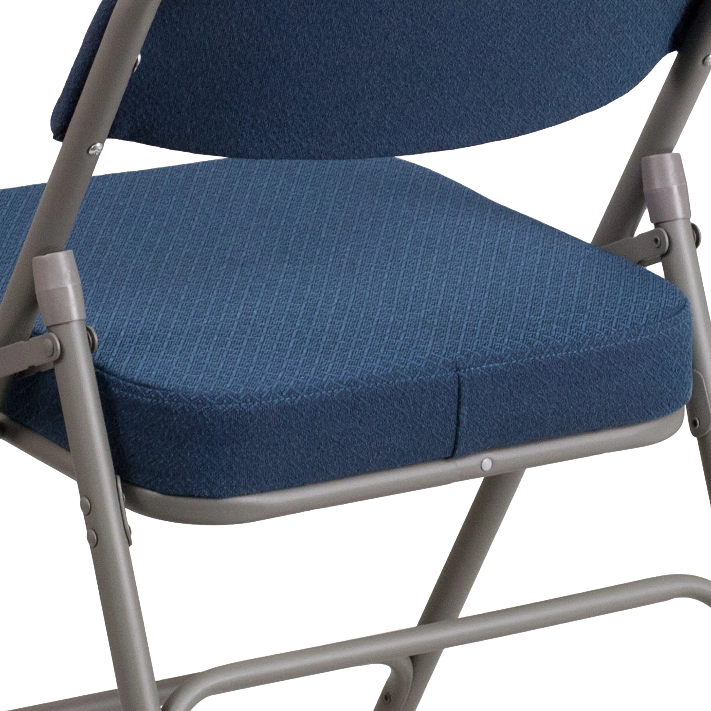 Navy Fabric Folding Chair 2-AW-MC320AF-NVY-GG