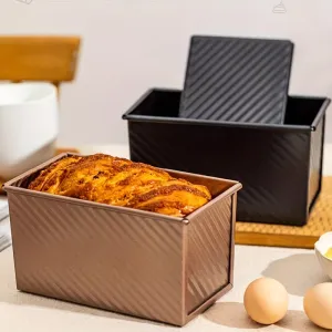 NonStick Bread Loaf Pan with Lid  Essential Baking Tool