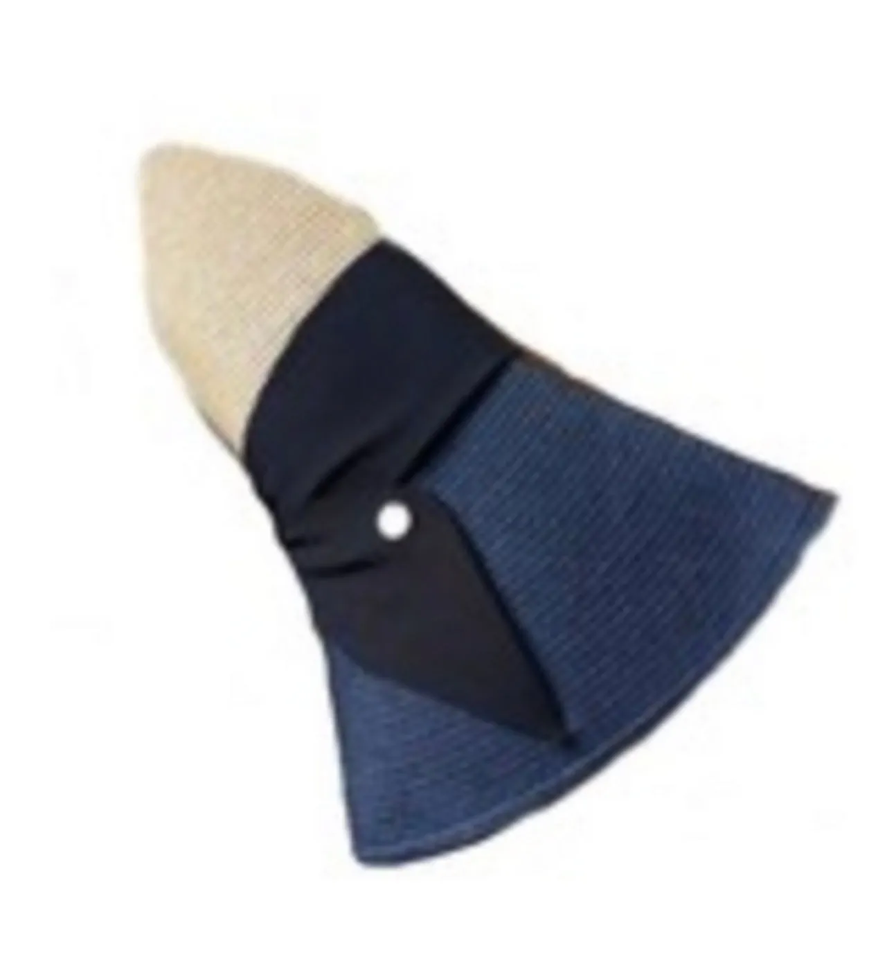 Premium Foldable Fisherman Hat with Bow- Black & Natural