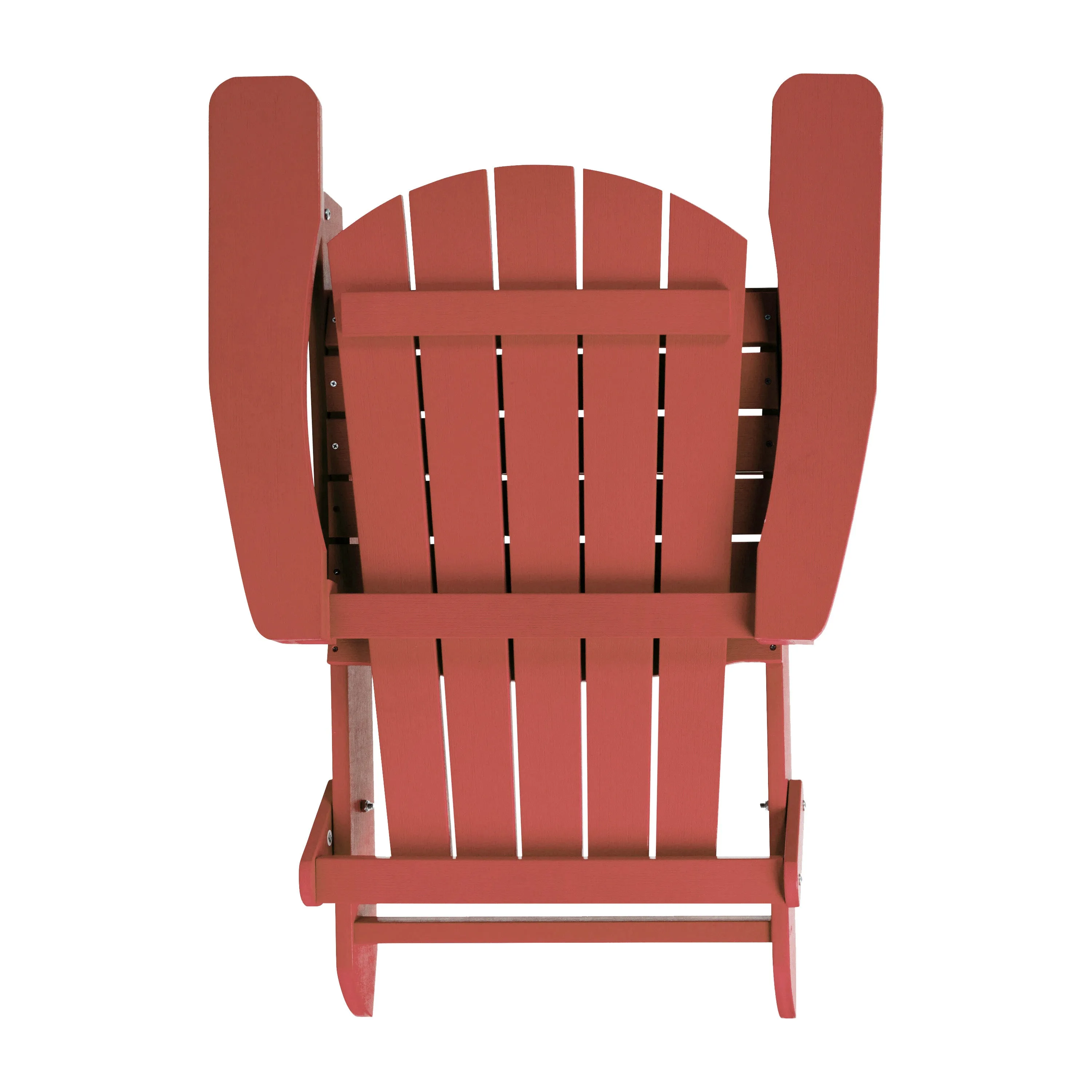 Red Folding Adirondack Chair JJ-C14505-RED-GG