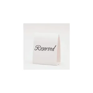 Reserved Table Tent Placecards | 12 ct