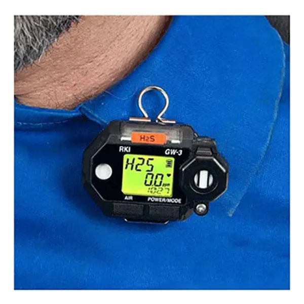 RKI GasWatch 3 H2S Gas Personal Monitor