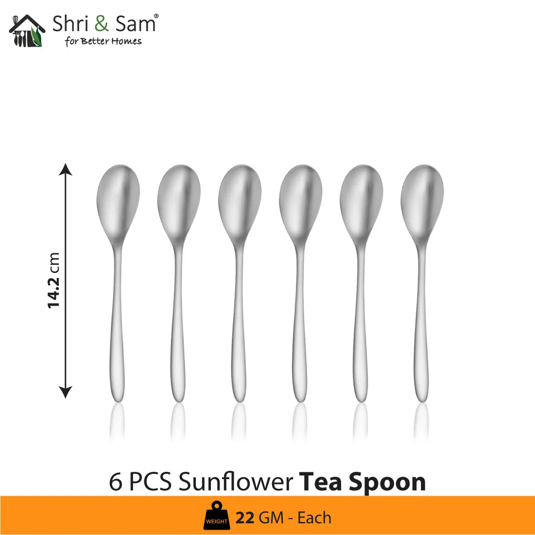 Stainless Steel 24 PCS Cutlery Set Sunflower