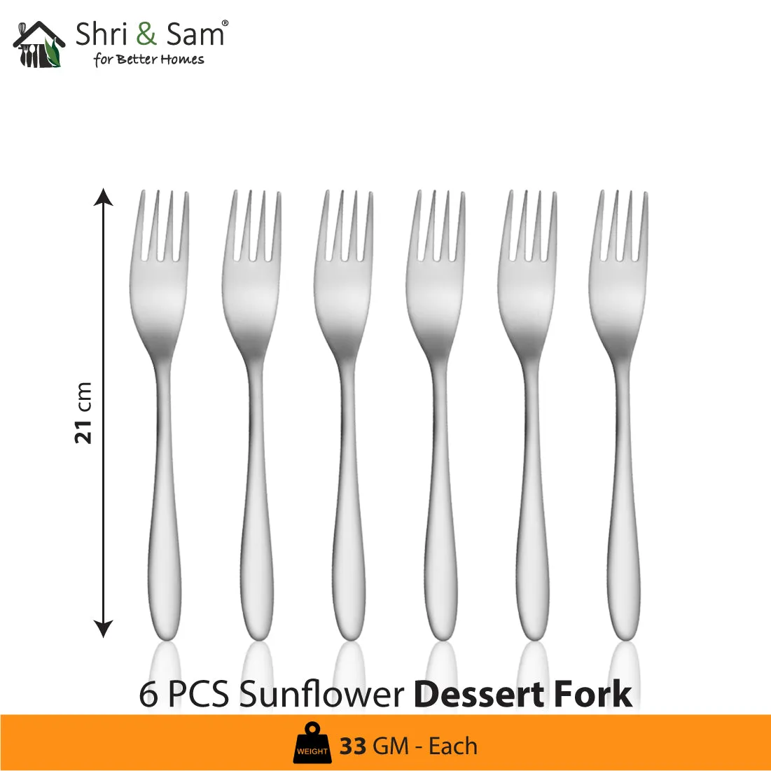 Stainless Steel 24 PCS Cutlery Set Sunflower