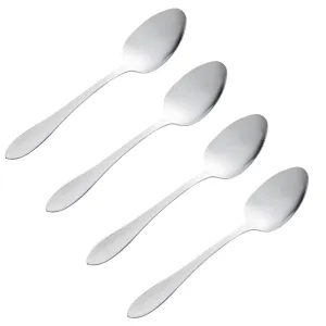 Viners 18/0 Stainless Steel Everyday Breeze Table Dessert Spoon (Set of 4)