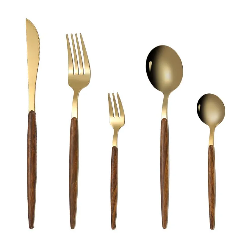 Wood Handle Stainless Steel Cutlery