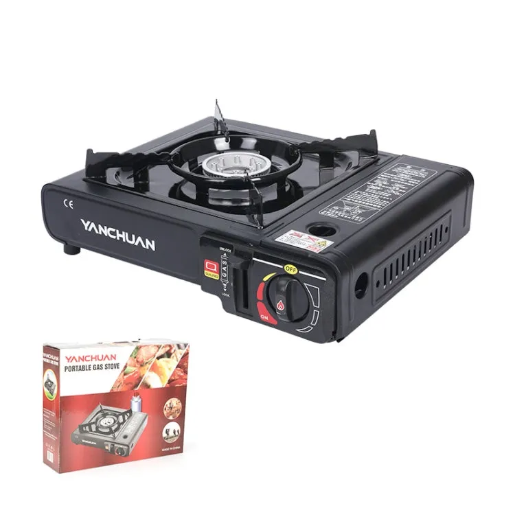 YANCHUAN Outdoor Portable Gas Stove, Style: Dual-use